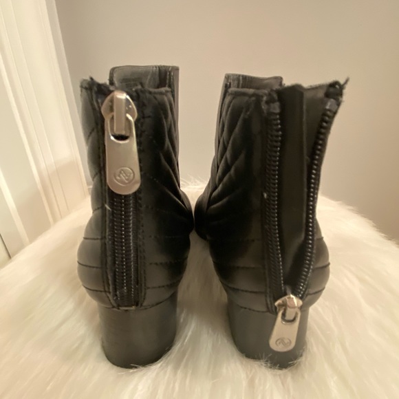Adrienne Vittadini Theo Quilted Leather Ankle Boot - Picture 11 of 15